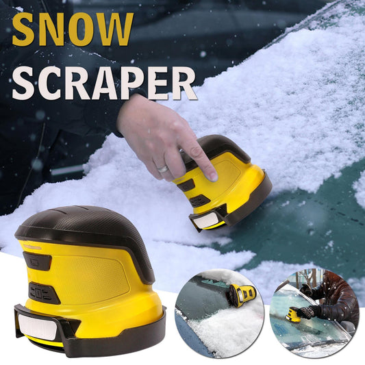 Car Electric Snow Scraper Ice Scraper Winter Auto Window Snow Shovel Windshield Defrosting Snow Remover Deicer Cone Tool